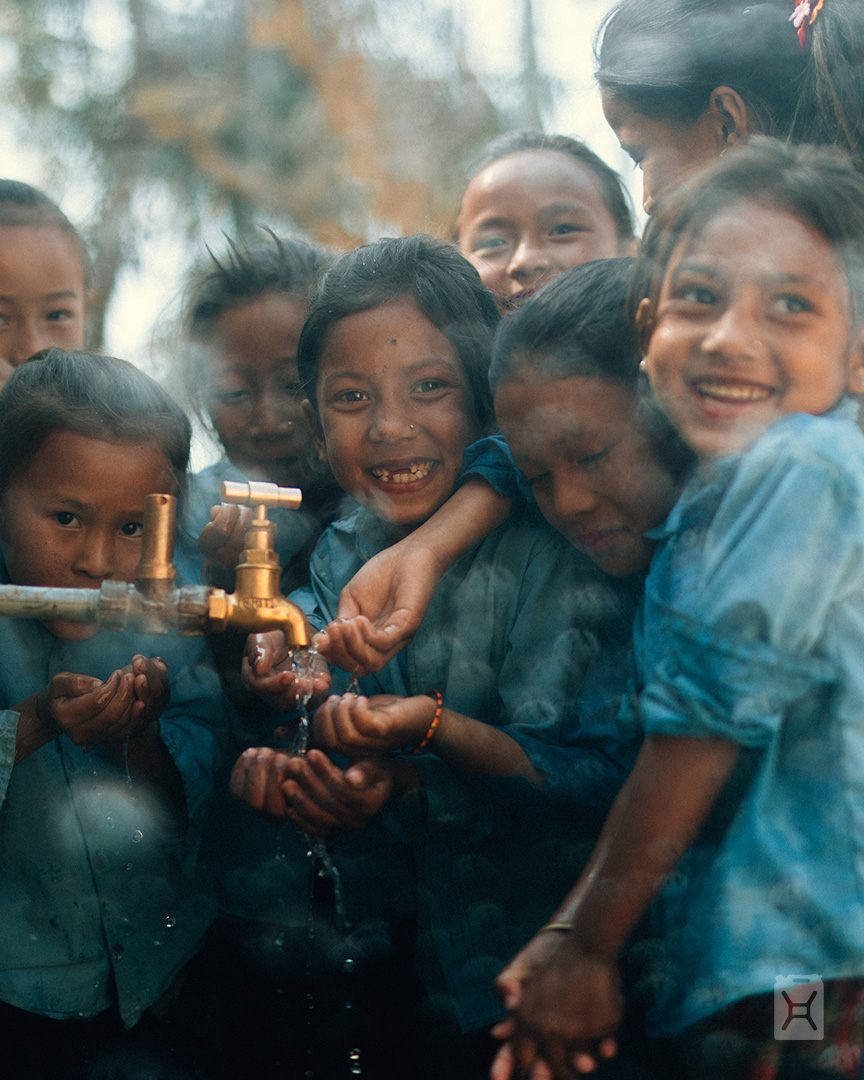 A charity: water well project